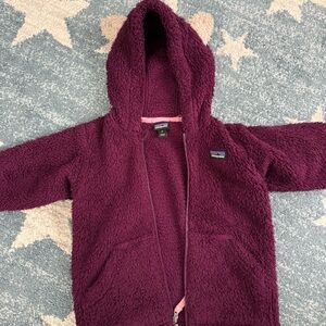 Patagonia Berry and Pink Fleece Jacket